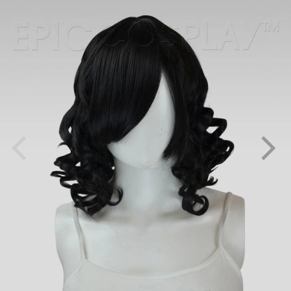 Epic Cosplay Diana 15" Black Curly Wig